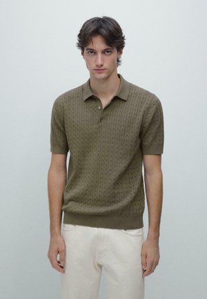 CABLE - Polo - khaki