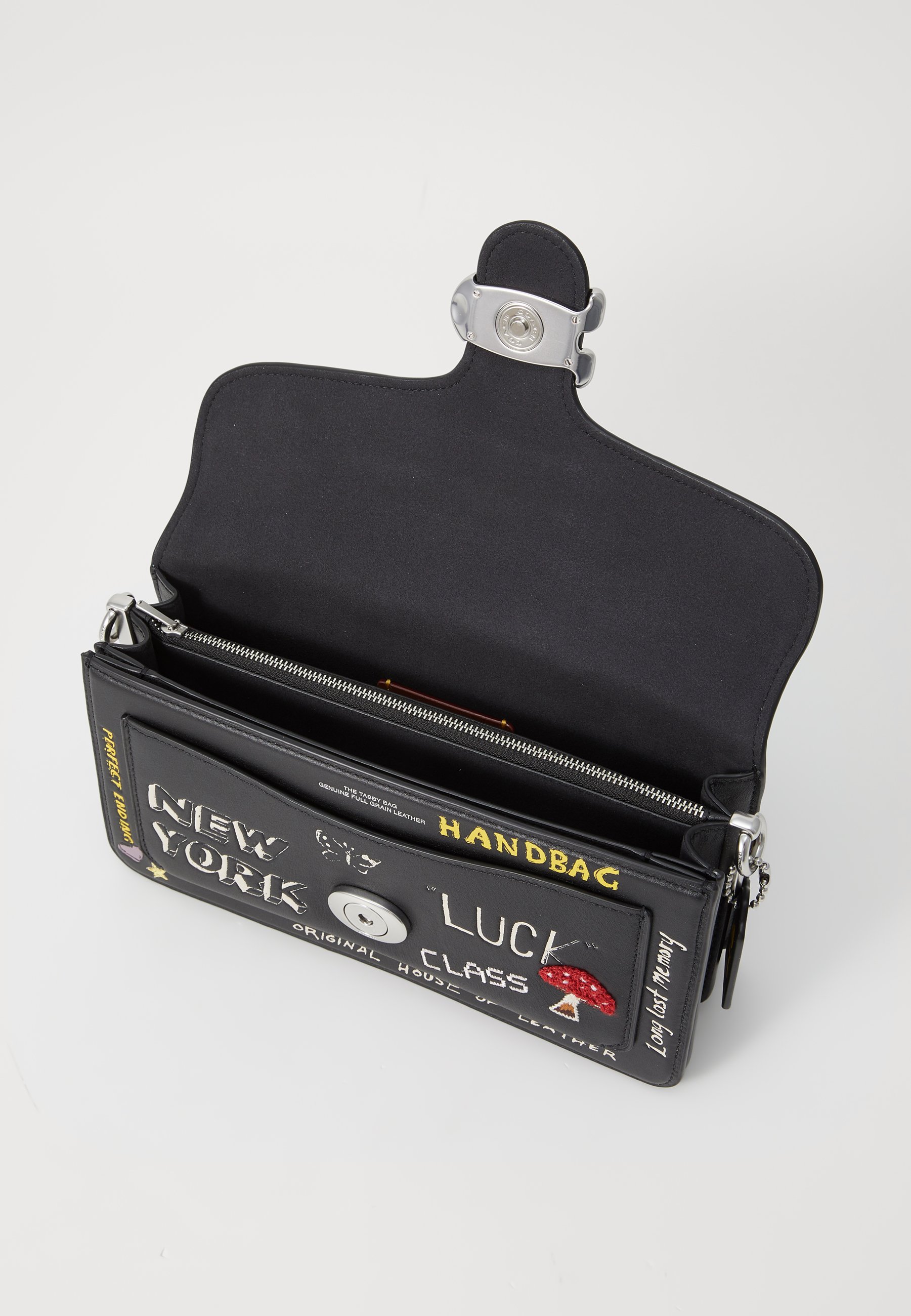 COACH SKETCH PRINT SHOULDER BAG - Handbag - black - Zalando