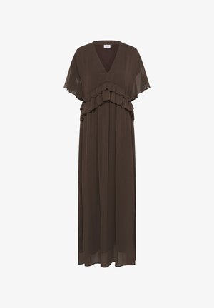 Saint Tropez, SZLINDZY - Robe longue - chocolate brown