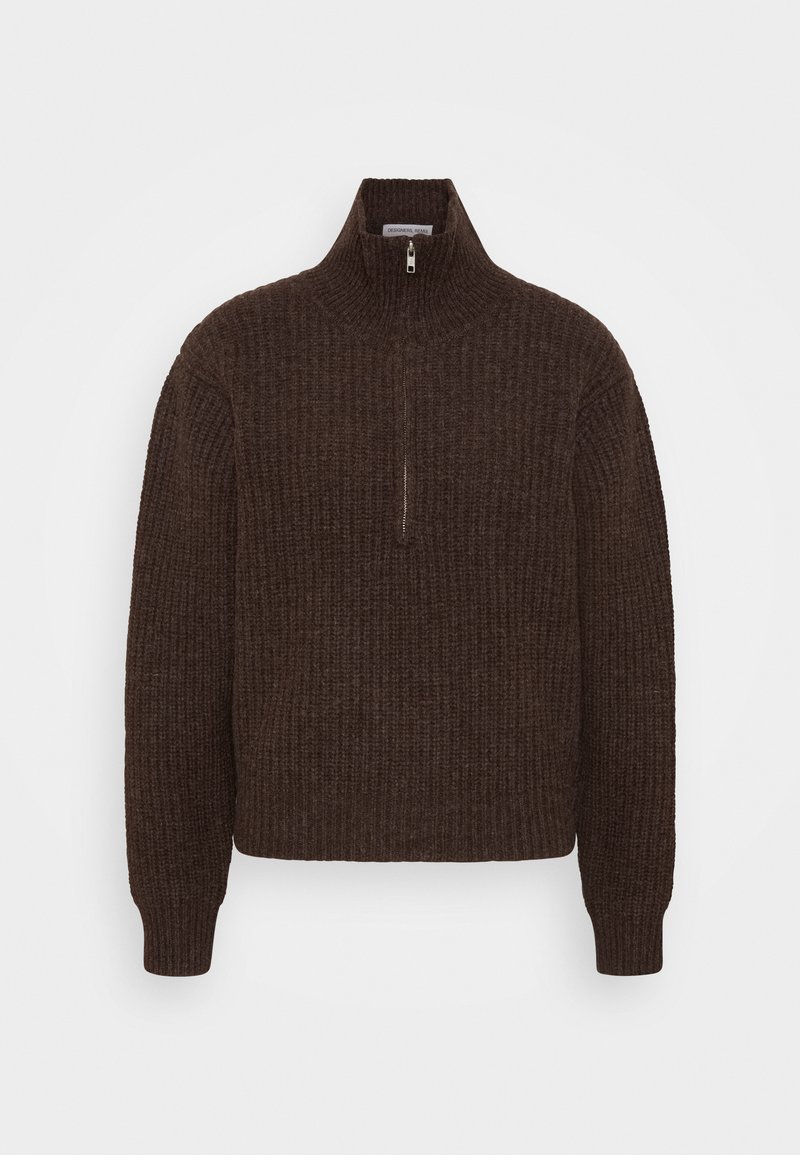 Damen Bekleidung | DESIGNERS REMIX CARMEN Strickpullover dark brown/braun - PB22447 Damen Bekleidung | DESIGNERS REMIX CARMEN Strickpullover dark brown/braun - PB22447