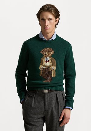 POLO BEAR SWEATER - Maglione - fa25   vntg pine ho charles bear