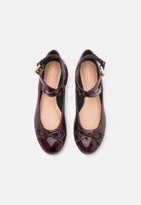 Anna Field Bailarinas con hebilla - dark red