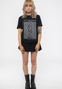 Paradiso Clothing DIVISION UNKNOWN PLEASURES - Print T-shirt - black