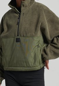 Superdry & Co Sudadera con cremallera - khaki