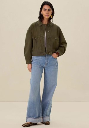 OPTIK - Summer jacket - dunkelgrün