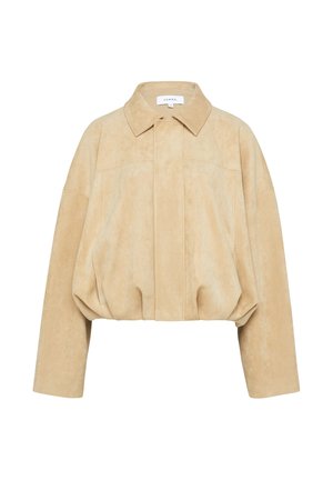 comma, Faux leather jacket - sandstein