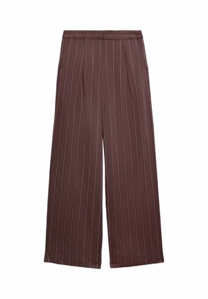 Marks & Spencer, (|18). - Trousers - chocolate mix