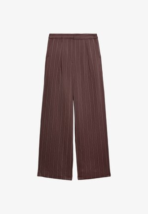 Marks & Spencer, (|18). - Trousers - chocolate mix