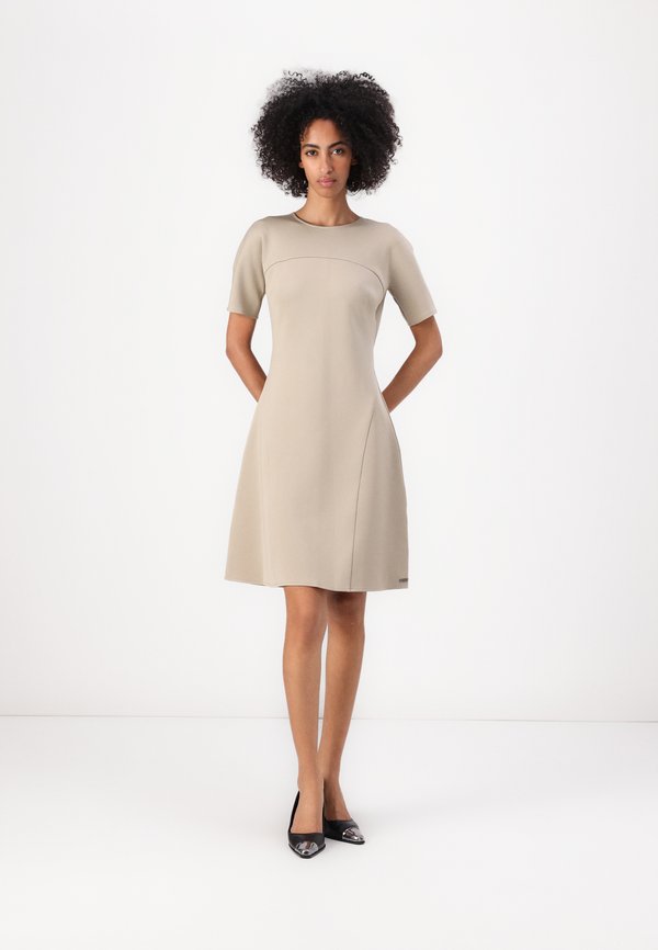 TECHNICAL DRESS - Day dress - aluminum3