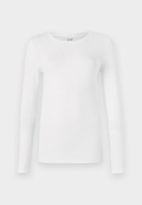 CREW - Topper langermet - fresh white