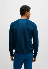 BOSS MOMENTUM - Pulover - open blue thirtyfour