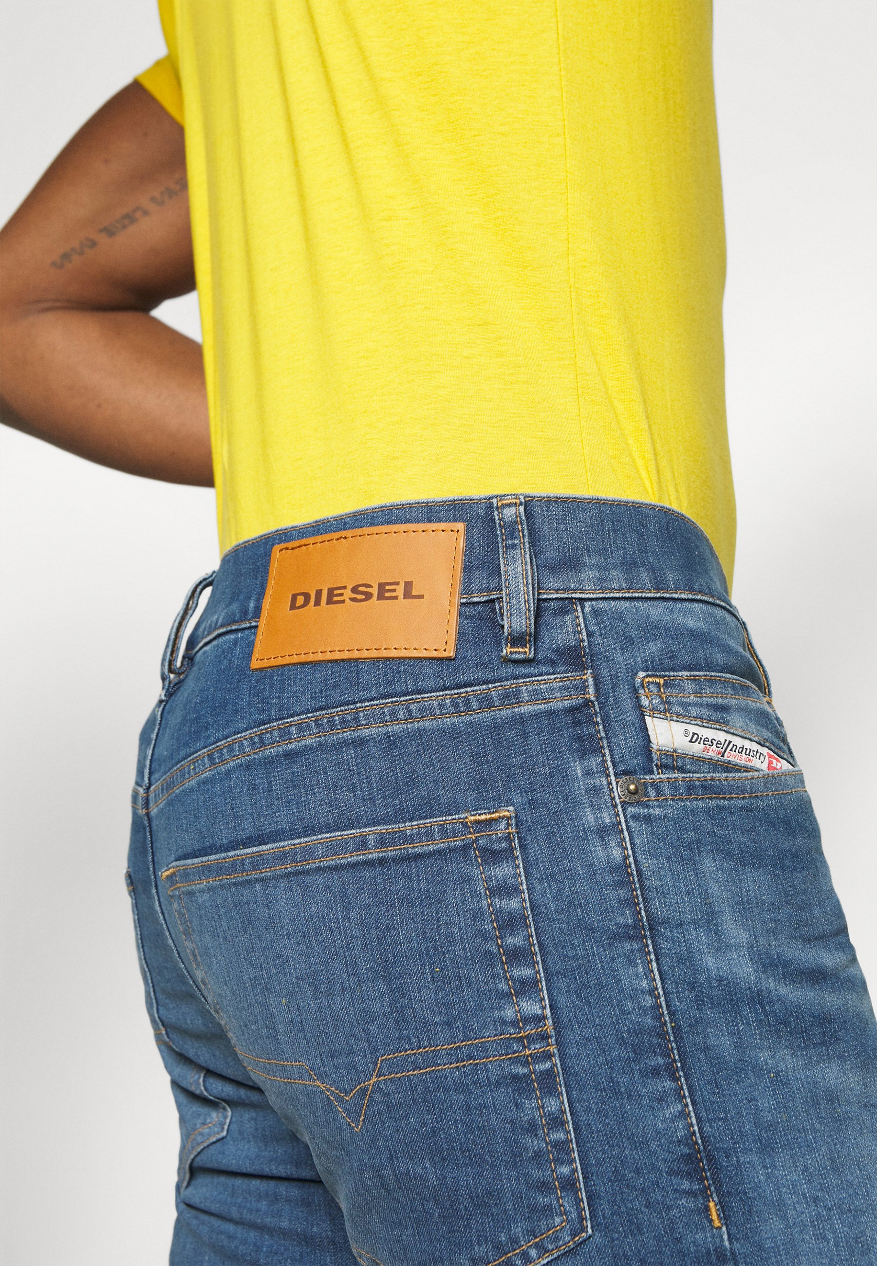 Diesel D-LUSTER - Jeans Slim Fit - medium blue/blue denim - Zalando.de