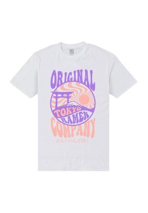 TORC UNISEX TOKYO - T-shirts print - white
