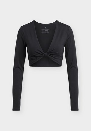 adidas Performance, TWIST - Μπλούζα με μακριά μανίκια - black