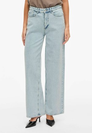 VIFREYA  - Jeans a sigaretta - light blue denim