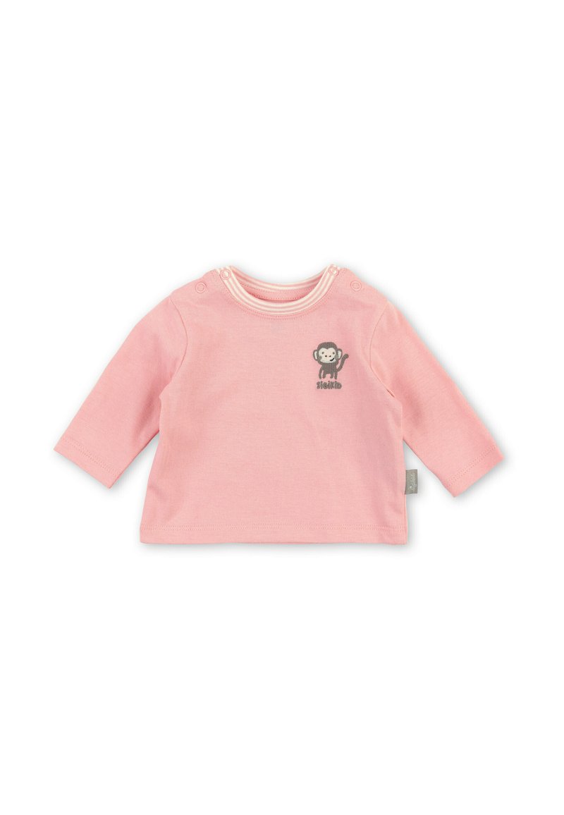 Sigikid Baby-Mädchen T-Shirt Mit Märchenschloss Applikation - Bio-Baumwolle