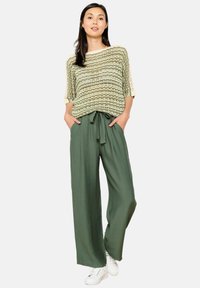 LolaLiza WIDE - Nohavice - khaki med