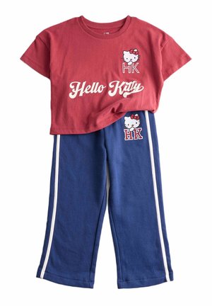HELLO KITTY SET - Pyžamová sada - burgundy mix