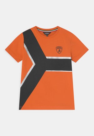 CONTRAST - T-shirt z nadrukiem - orange argos
