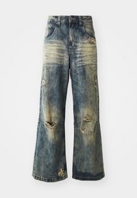 MUCKY DISTRESSED LOWRISE COLOSSUS - Baggy Jeans - denim