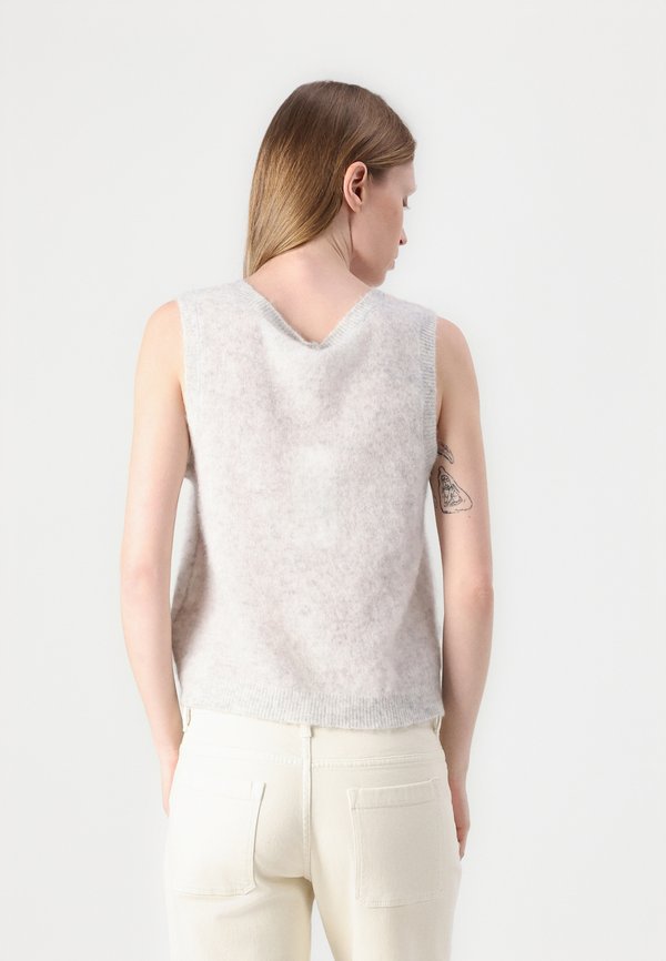 NENYBAY - Waistcoat - polar melange3