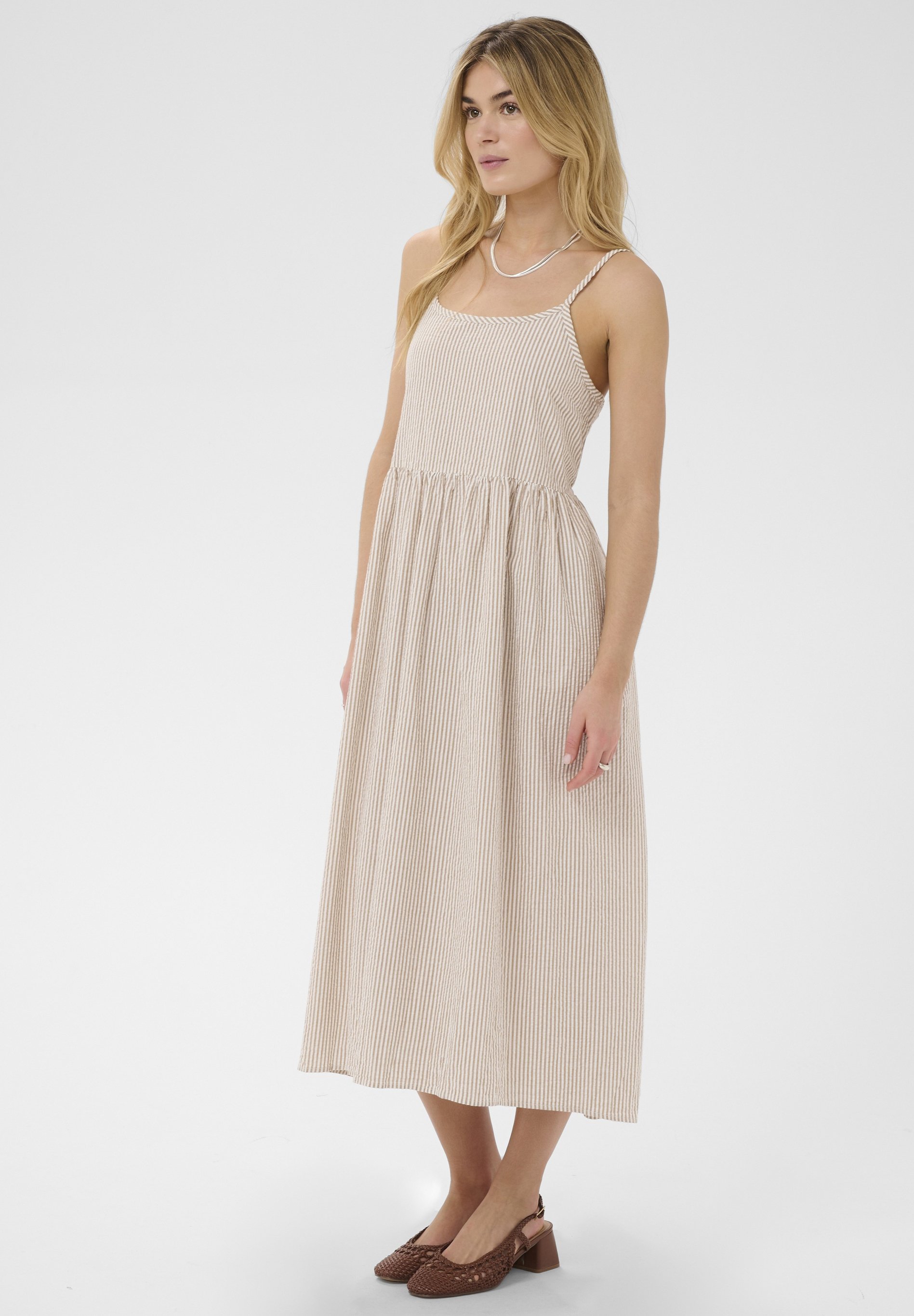Saint Tropez ELMIKOSZ N. STRAP - Day dress - toasted coconut ice
