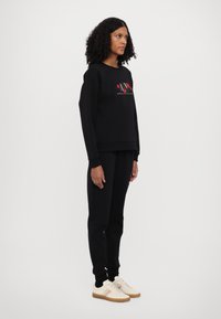 Armani Exchange Mikina - black