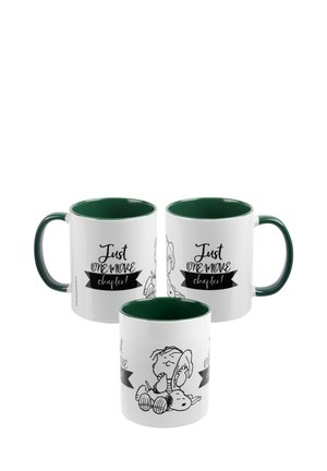 THE PEANUTS SNOOPY - JUST ONE MORE CHAPTER KAFFEE3 PACK - Borraccia - weiß/grün