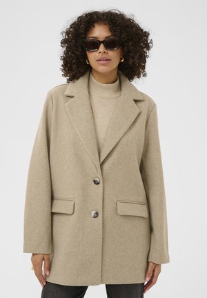 SATURN  - Korte frakker - beige smoke melange