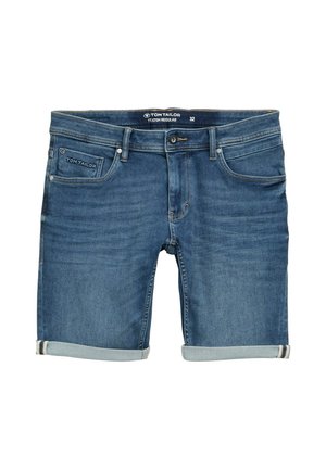TOM TAILOR TTJOSH Regular - Jean slim - used mid stone blue denim