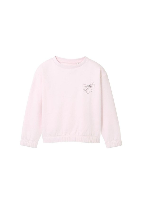 CROPPED MIT PRINT - Sweatshirt - faded primrose