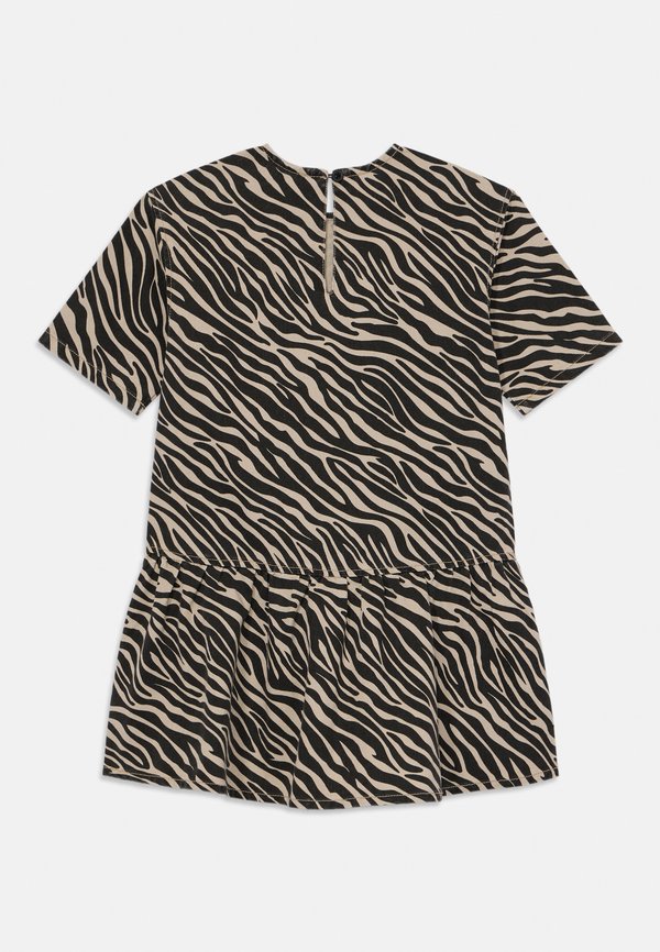 NKFZEBRA TWILL DRESS - Denim dress - cement3