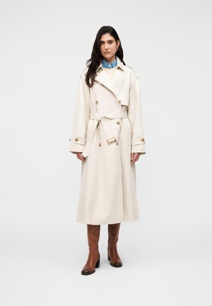 OVERSIZED CORE - Trenchcoat - light silt