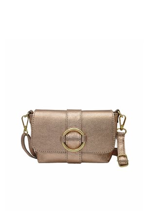 THEWAN., SOLEIL CHIC - MINI ANNEAU SAC BANDOULIÈRE - Sac bandoulière - nude irise