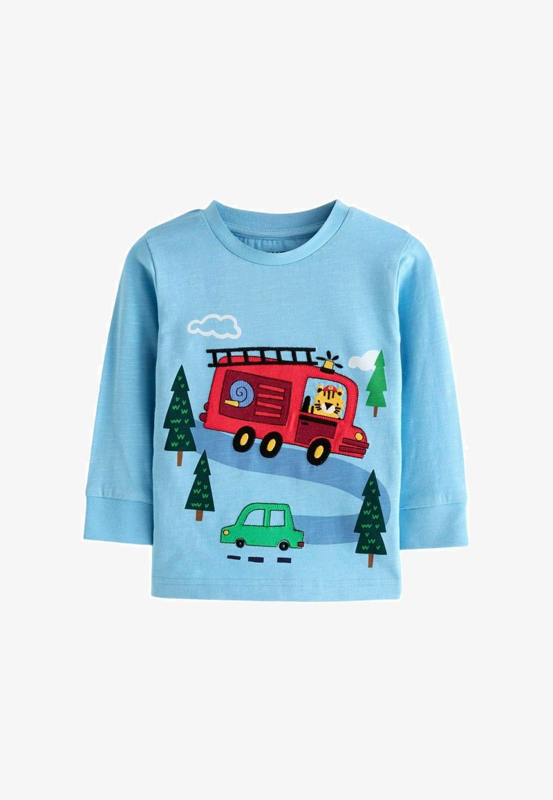 Next TRANSPORT - REGULAR FIT - Tops ar garām piedurknēm - blue fire engine