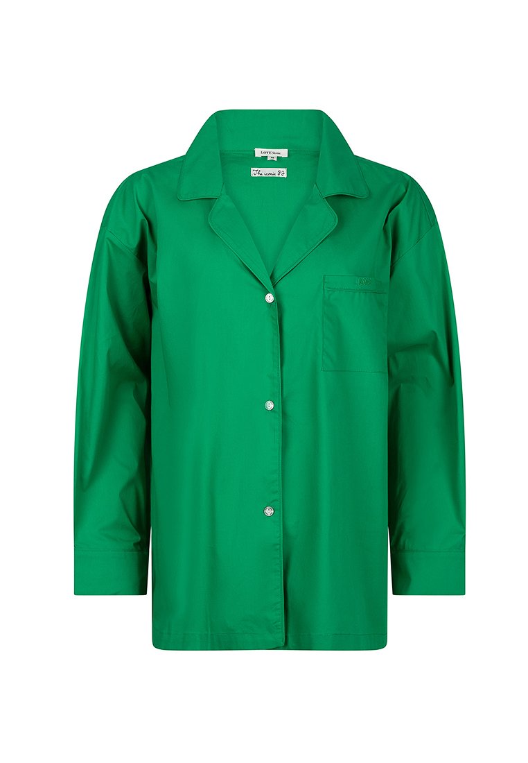 love stories Pyjamashirt groen love stories Pyjamashirt groen