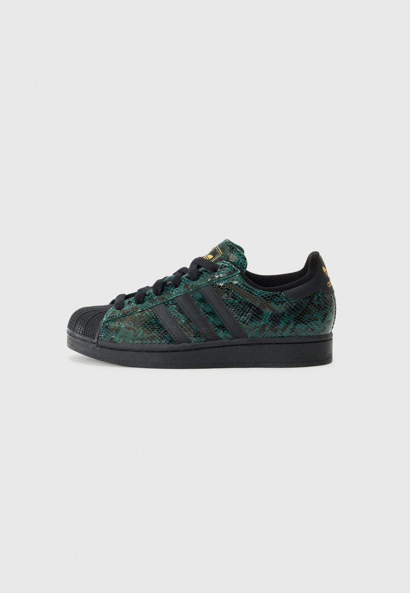 adidas Originals SUPERSTAR II W - Sneakers low - collegiate green/core black/gold-coloured