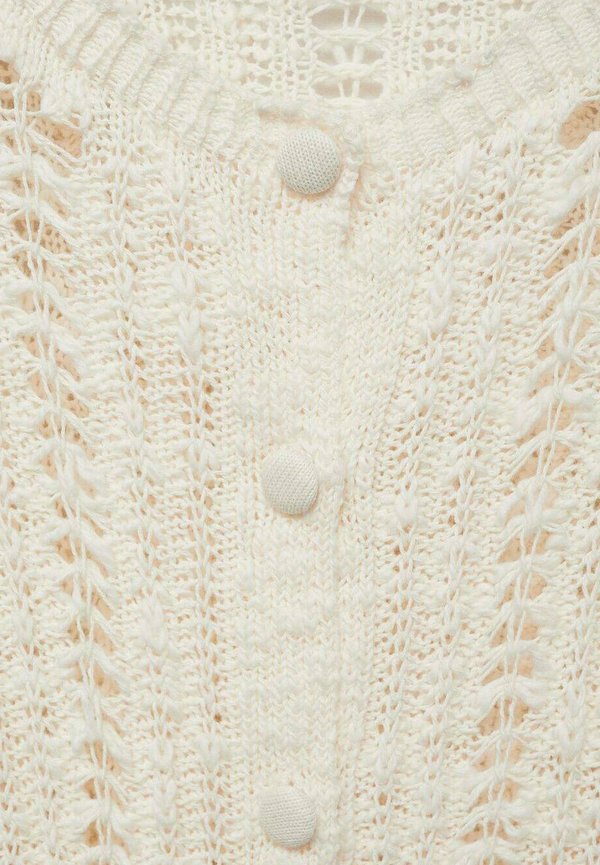 OPENWORK - Cardigan - ecru4