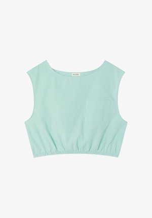 American Vintage, TOP FEMME VIGY - Blouse - vichy jade