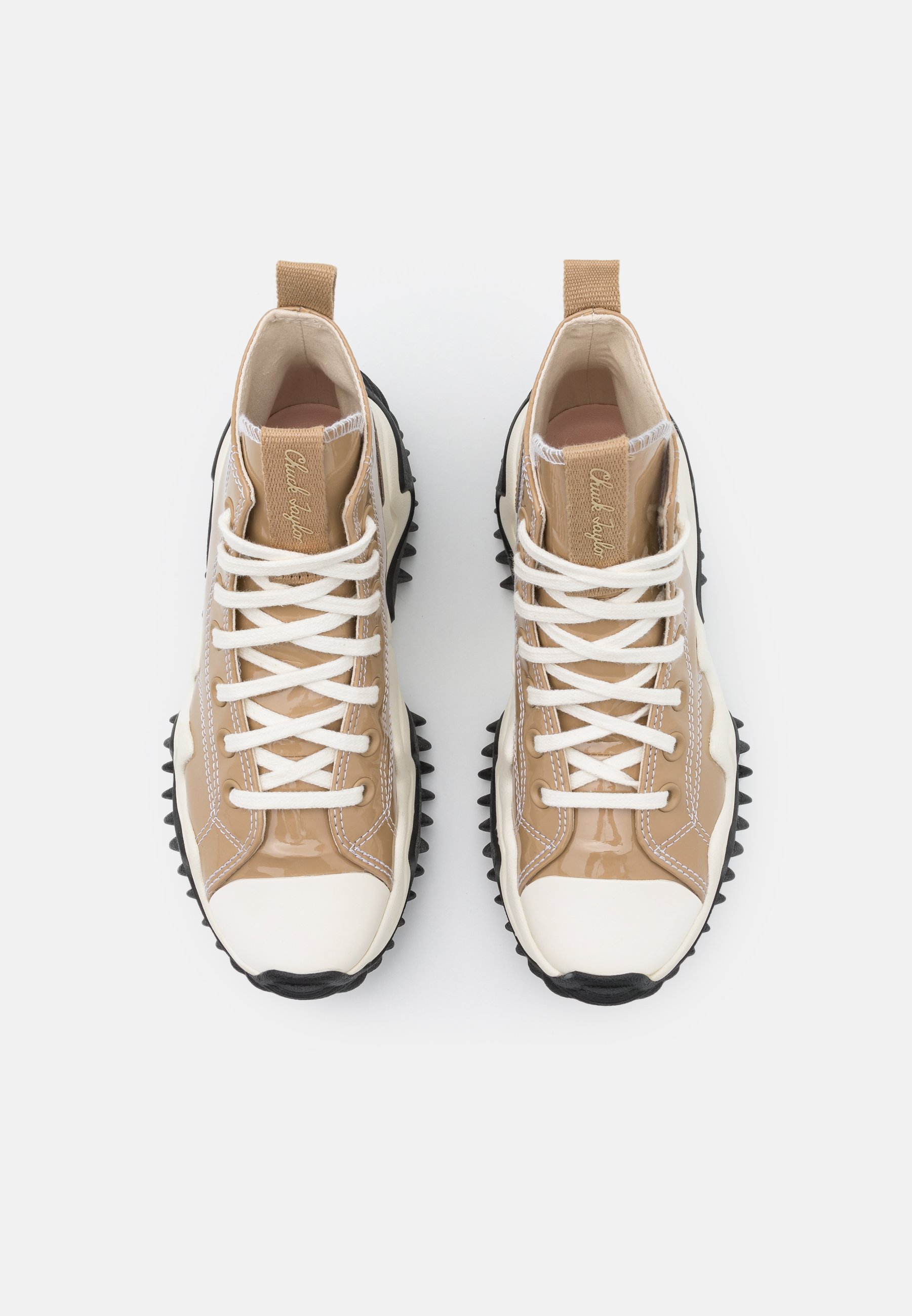 khaki run star motion high sneakers