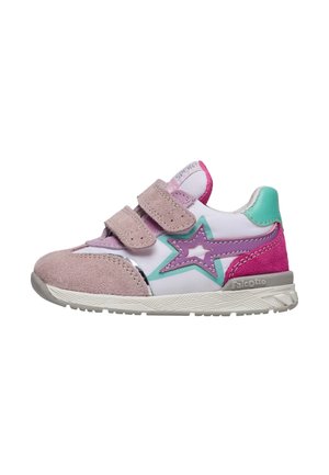 Babyschoenen - weiß rosa