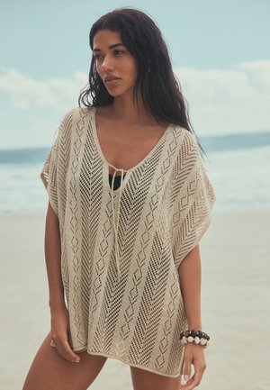 Next, REGULAR FIT  OVERHEAD COVER UP  . - Accessoire de plage - gold metallic