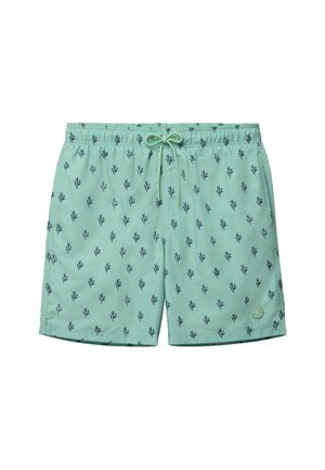 The Sunshine Brand, SHIWI - Zwemshorts - green jade sketched coral
