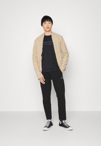 Marc O'Polo LONG SLEEVE CLASSIC - Camisola de manga comprida - black