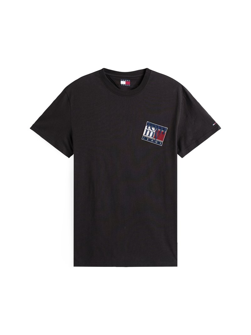 Tommy Jeans T-shirt print zwart
