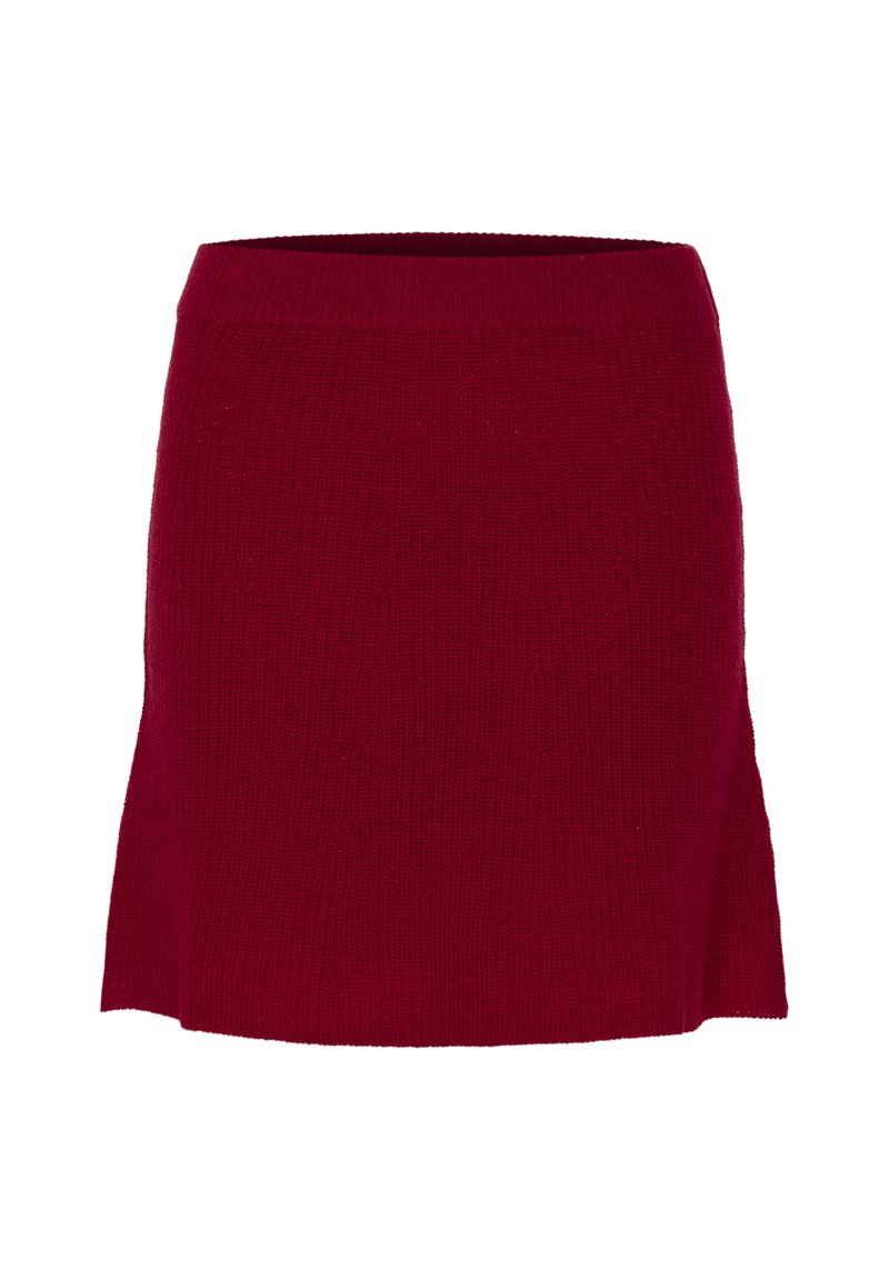 My Essential Wardrobe A-lijn rok rood