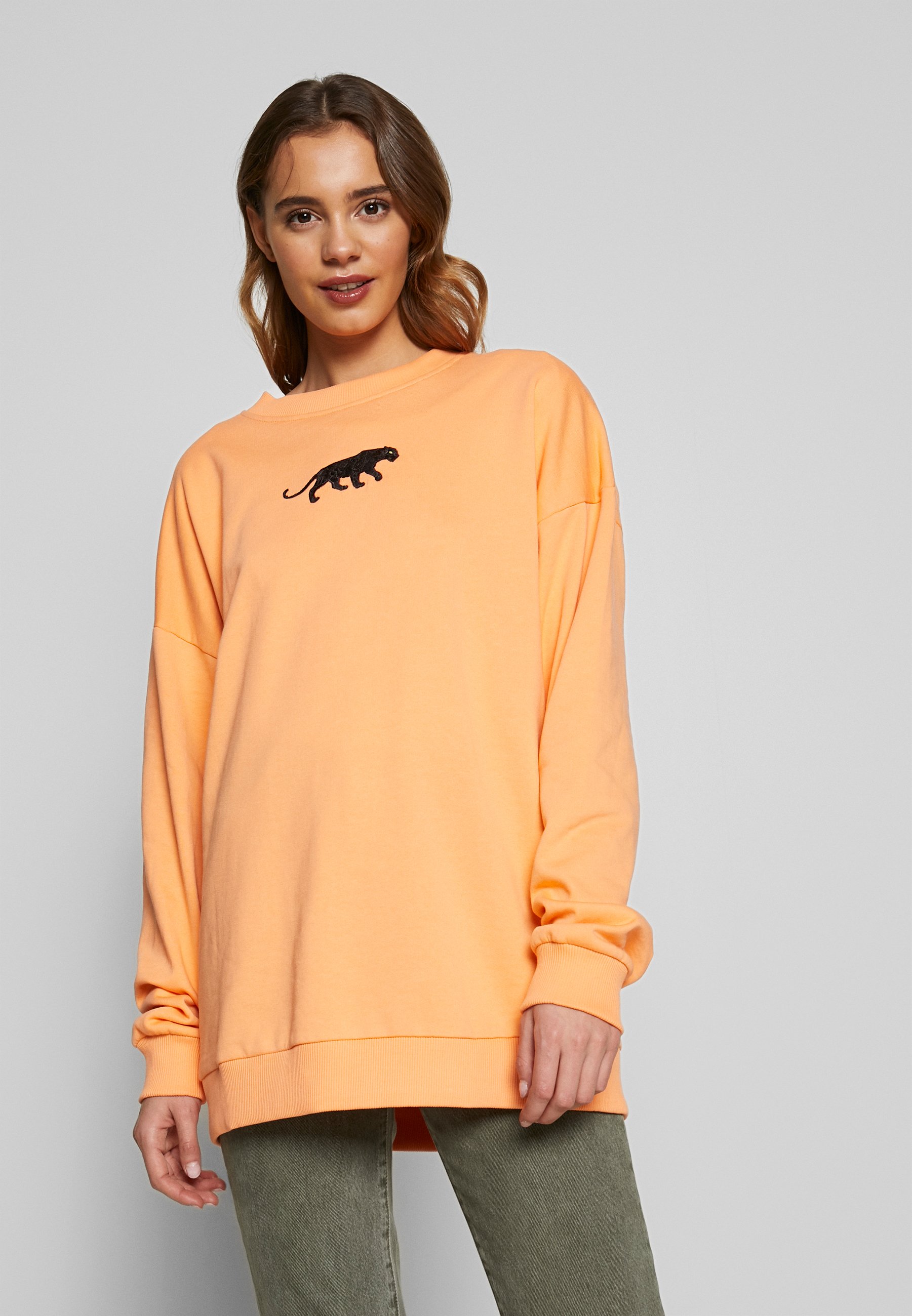 Missguided Tall BRUSHBACK Sweatshirt rust Zalando.no Missguided Tall BRUSHBACK - Sweatshirt - rust