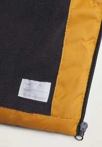 Mango Kids HOOD QUILTED - Allvädersjacka - mustard yellow