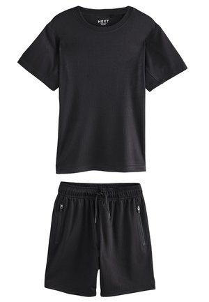 SET - REGULAR FIT - Træningsbukser - black