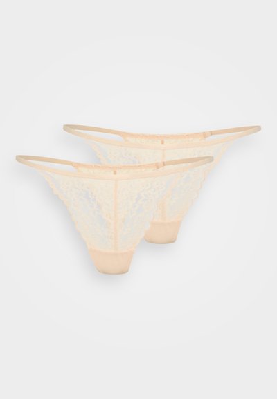 ONLDELICATE 2 PACK - String - peach taffy
